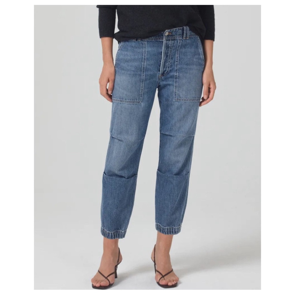 Citizens of Humanity Agni Utility Trouser, Poolside, Size 27, NWT